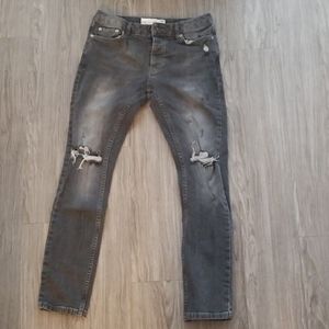 Topman skinny distress jean